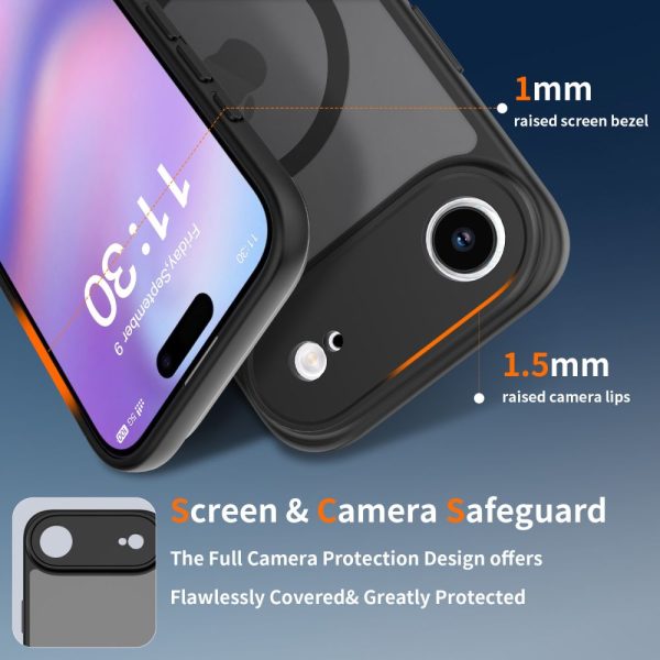 TECH-PROTECT BASICMAG MAGSAFE IPHONE 17 AIR MATTE BLACK - Image 2