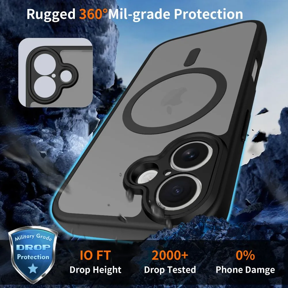 Θήκη iPhone 17 Tech-Protect BasicMag MagSafe Matte Black - Image 3