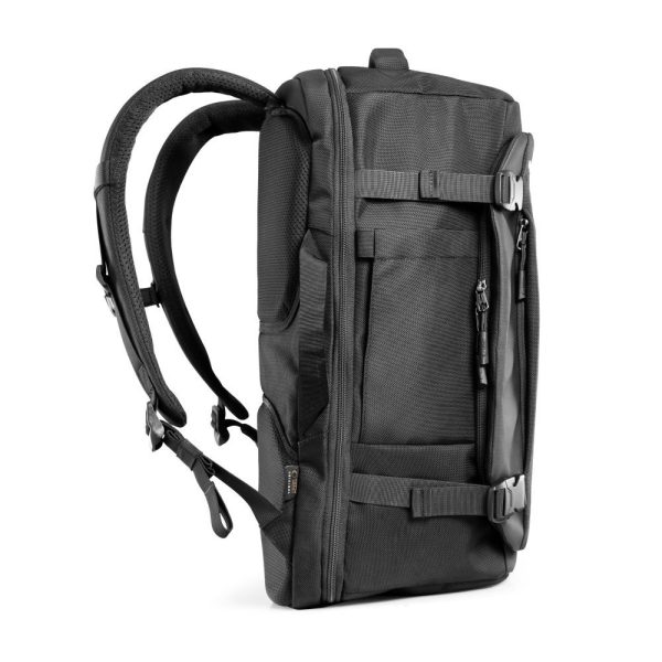 TECH-PROTECT DEFENDER S40 RYANAIR & WIZZAIR TRAVEL LAPTOP CABIN BACKPACK 20L 40x20x25 BLACK - Image 2