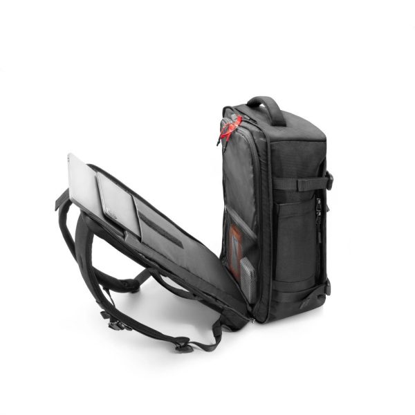 TECH-PROTECT DEFENDER S40 RYANAIR & WIZZAIR TRAVEL LAPTOP CABIN BACKPACK 20L 40x20x25 BLACK - Image 7