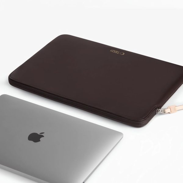 TECH-PROTECT FLEECE LAPTOP 13-14 CHOCOLATE - Image 4