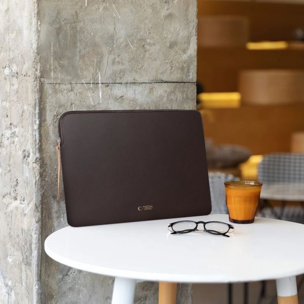 TECH-PROTECT FLEECE LAPTOP 13-14 CHOCOLATE - Image 9