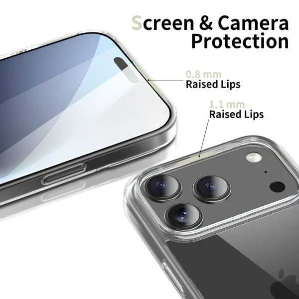 Θήκη iPhone 17 Pro Max Tech-Protect FlexAir Hybrid Clear - Image 4