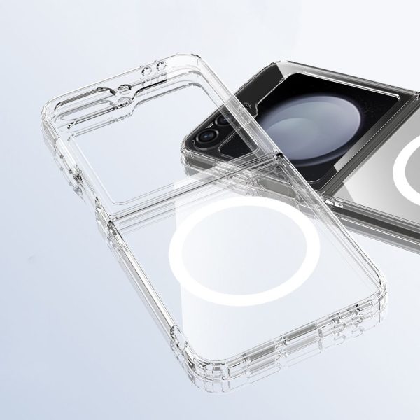 TECH-PROTECT FLEXAIR HYBRID MAGSAFE GALAXY Z FLIP 6 / 7 FE CLEAR - Image 2