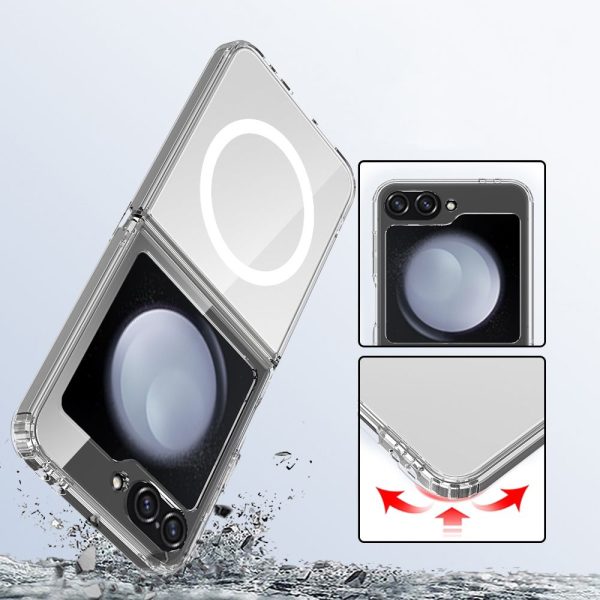 TECH-PROTECT FLEXAIR HYBRID MAGSAFE GALAXY Z FLIP 6 / 7 FE CLEAR - Image 3