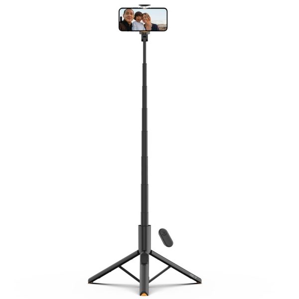 TECH-PROTECT L09S BLUETOOTH SELFIE STICK TRIPOD BLACK - Image 2