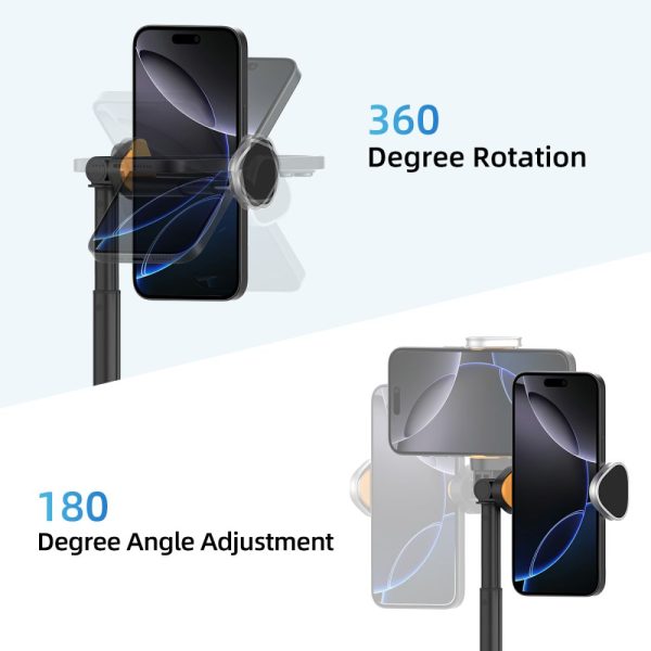 TECH-PROTECT L09S BLUETOOTH SELFIE STICK TRIPOD BLACK - Image 5