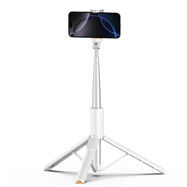 TECH-PROTECT L09S BLUETOOTH SELFIE STICK TRIPOD WHITE - Image 4