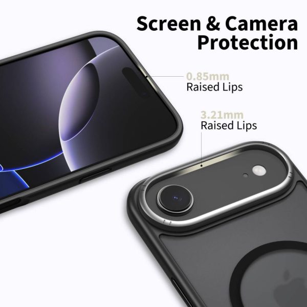 TECH-PROTECT MAGEDGE MAGSAFE IPHONE 17 AIR MATTE BLACK/GUNMETAL - Image 3
