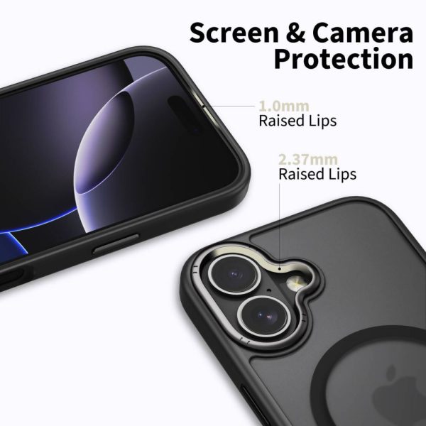 TECH-PROTECT MAGEDGE MAGSAFE IPHONE 17 MATTE BLACK/GUNMETAL - Image 3