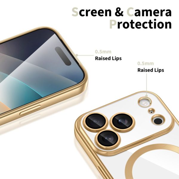 TECH-PROTECT MAGFLEX MAGSAFE IPHONE 17 PRO MAX SHINY GOLD - Image 3
