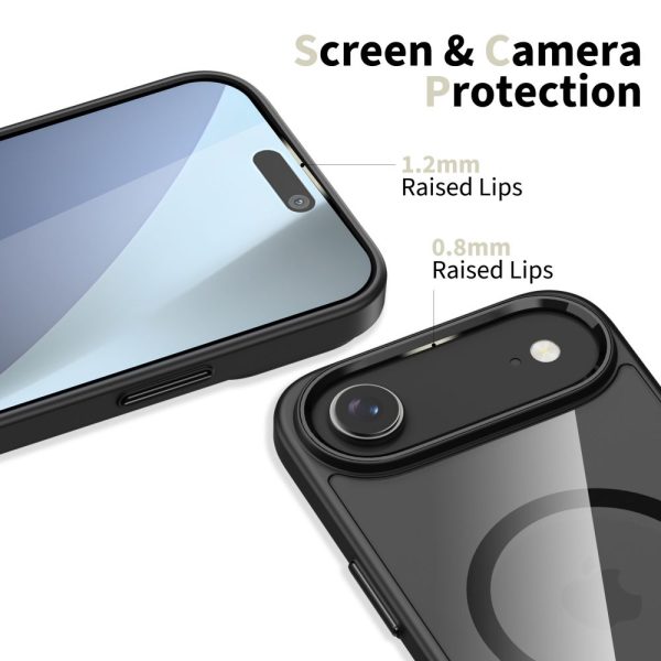 TECH-PROTECT MAGMAT MAGSAFE IPHONE 17 AIR BLACK/CLEAR - Image 3