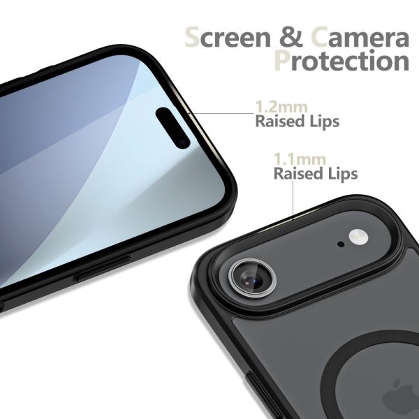 TECH-PROTECT MAGMAT MAGSAFE IPHONE 17 AIR MATTE BLACK - Image 3
