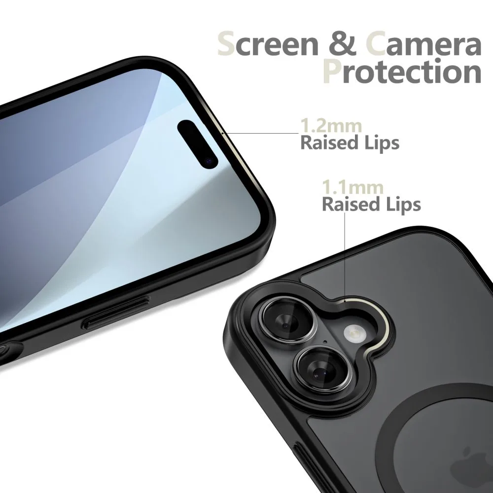 Θήκη iPhone 17 Tech-Protect MagMat MagSafe Matte Black - Image 3