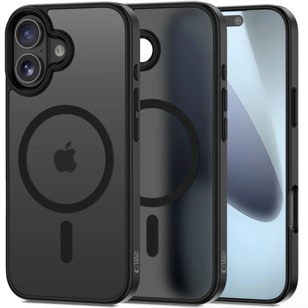 Θήκη iPhone 17 Tech-Protect MagMat MagSafe Matte Black