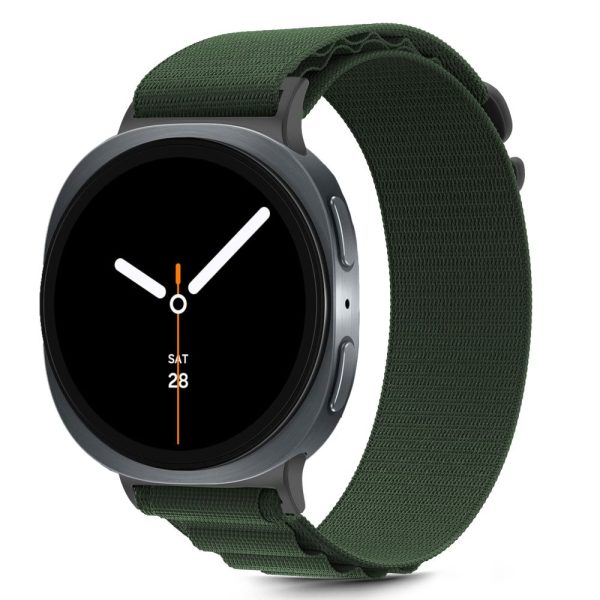 TECH-PROTECT NYLON PRO SAMSUNG GALAXY WATCH 8/CLASSIC (40/44/46 MM) ARMY GREEN - Image 2