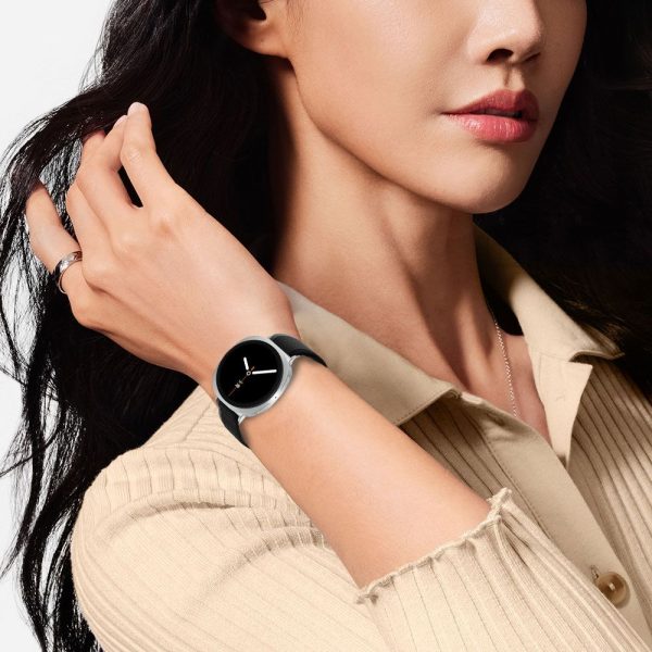 TECH-PROTECT NYLON STRIPE SAMSUNG GALAXY WATCH 8/CLASSIC (40/44/46 MM) BLACK/ORANGE - Image 5