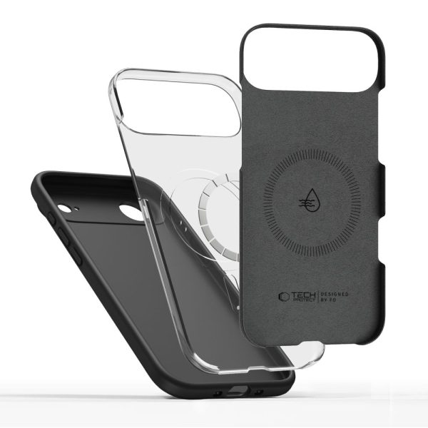 TECH-PROTECT SILICONE MAGSAFE IPHONE 17 AIR BLACK - Image 2