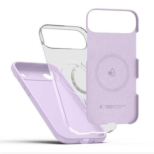 TECH-PROTECT SILICONE MAGSAFE IPHONE 17 AIR MAUVE - Image 2