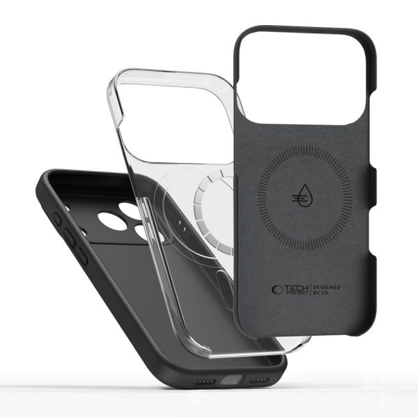 TECH-PROTECT SILICONE MAGSAFE IPHONE 17 PRO MAX BLACK - Image 2