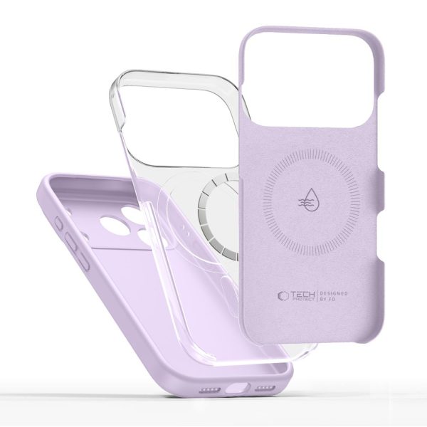 TECH-PROTECT SILICONE MAGSAFE IPHONE 17 PRO MAX MAUVE - Image 2