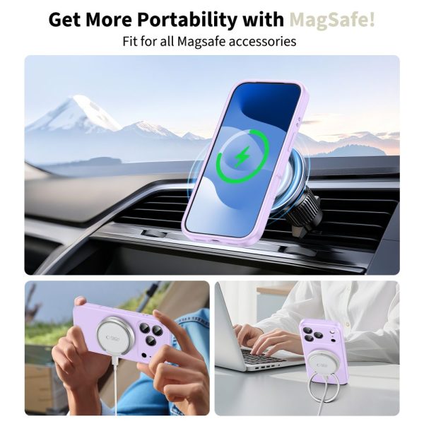 TECH-PROTECT SILICONE MAGSAFE IPHONE 17 PRO MAX MAUVE - Image 3