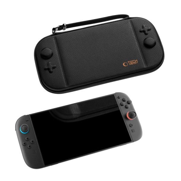 TECH-PROTECT SLIM POUCH NINTENDO SWITCH 2 BLACK - Image 5