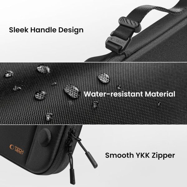 TECH-PROTECT SLIM POUCH NINTENDO SWITCH 2 BLACK - Image 8