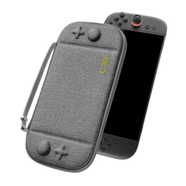TECH-PROTECT SLIM POUCH NINTENDO SWITCH 2 DARK GREY - Image 2