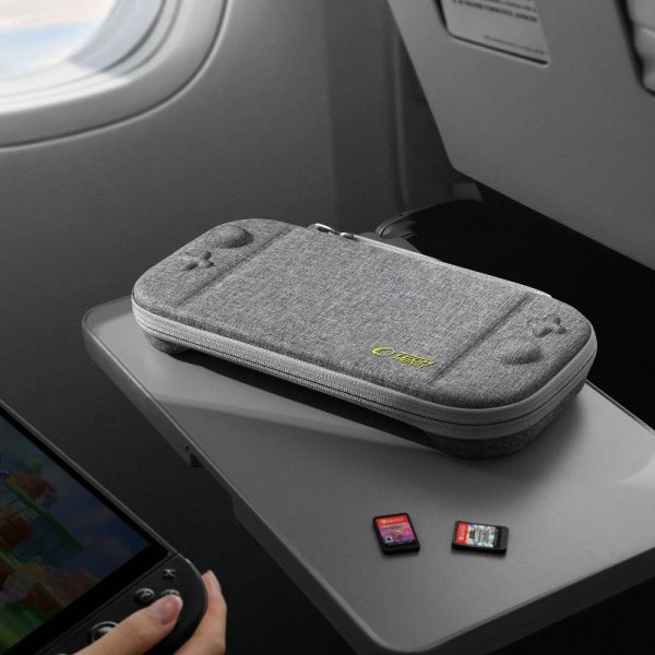 TECH-PROTECT SLIM POUCH NINTENDO SWITCH 2 DARK GREY - Image 11