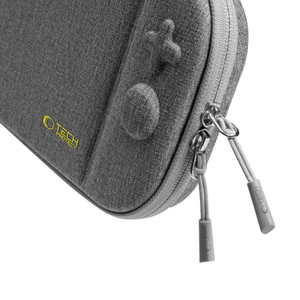 TECH-PROTECT SLIM POUCH NINTENDO SWITCH 2 DARK GREY - Image 7