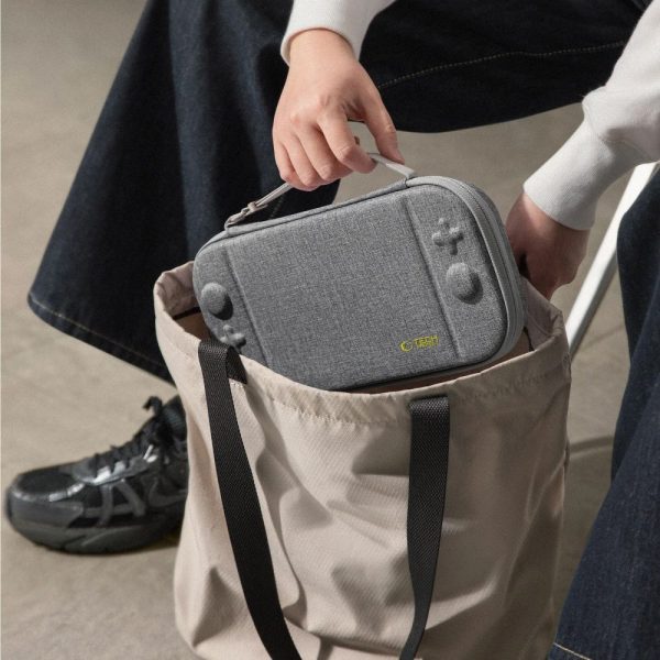 TECH-PROTECT SLIM POUCH NINTENDO SWITCH 2 DARK GREY - Image 9