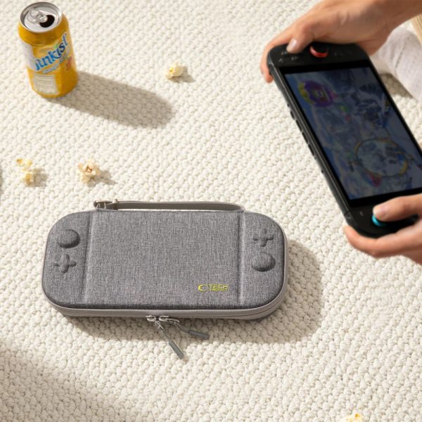 TECH-PROTECT SLIM POUCH NINTENDO SWITCH 2 DARK GREY - Image 10