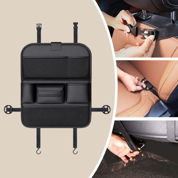 TECH-PROTECT UCA100 BACKSEAT CAR ORGANIZER BLACK - Image 5