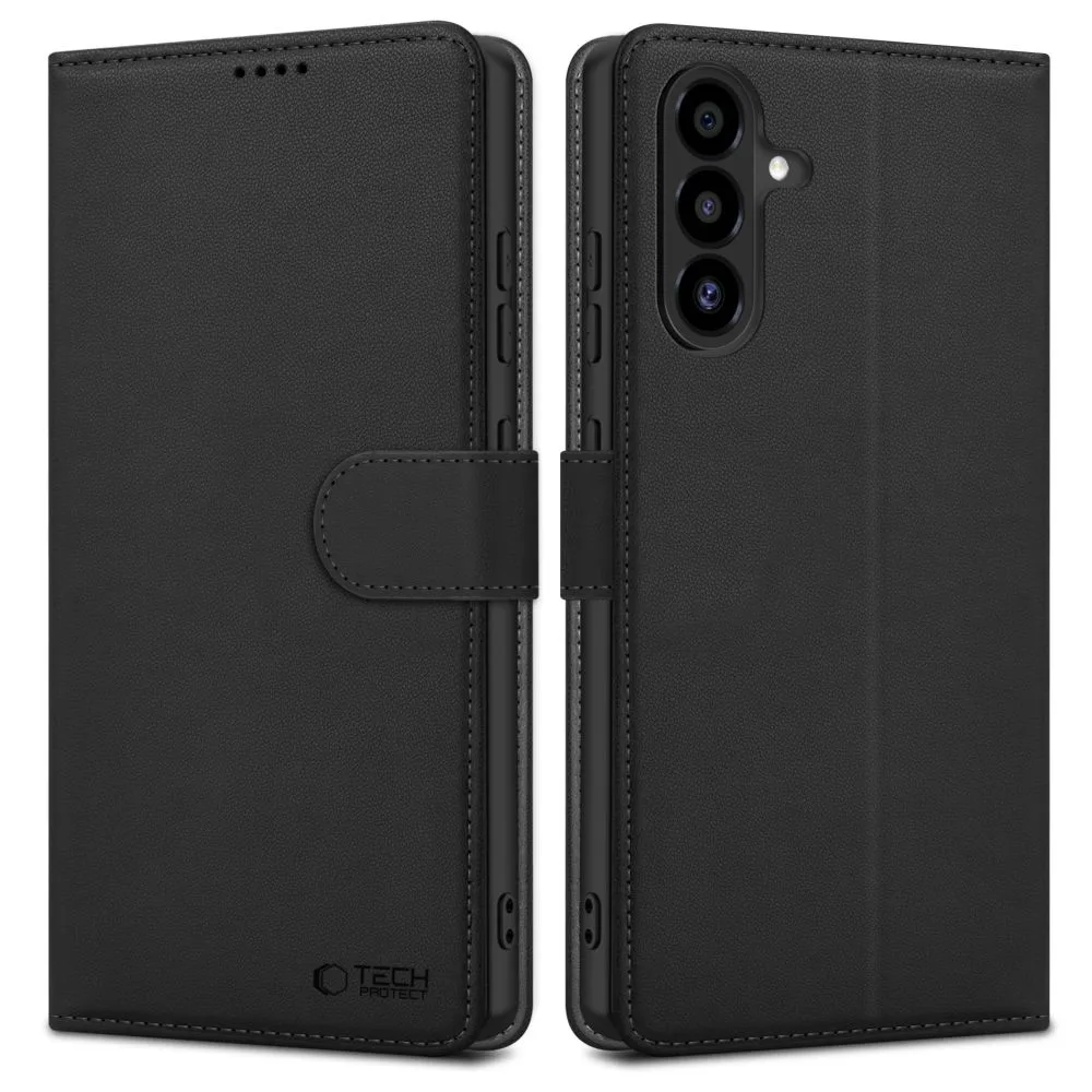 Θήκη πορτοφόλι Tech-Protect Wallet Samsung Galaxy A26 A17 μαύρη