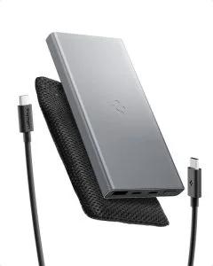 Power Bank Spigen Essential EA2210 10000mAh 22.5W PD Quick Charge Gray ABA09432