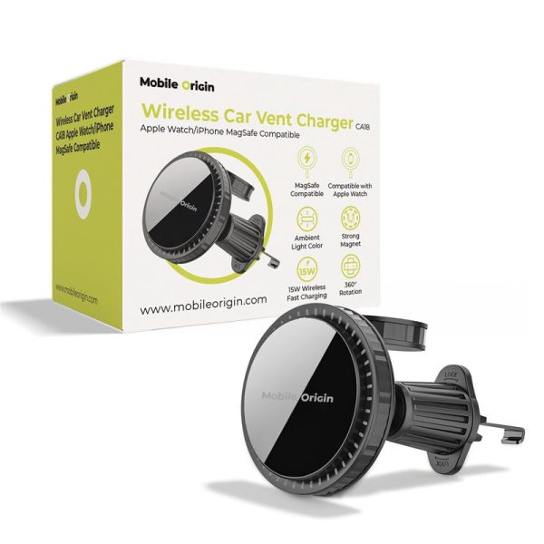Mobile Origin Wireless Car Vent Charger CA18