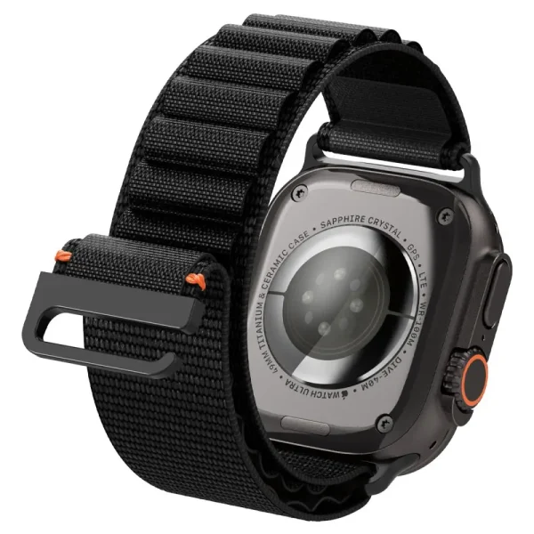 Spigen WBF1 Band Black-Apple Watch 44/45/46/49 mm (AMP10144) - Image 8