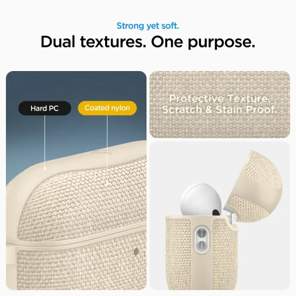 Spigen Urban Fit Dune Beige-Apple AirPods Pro 3 (ACS10020) - Image 5