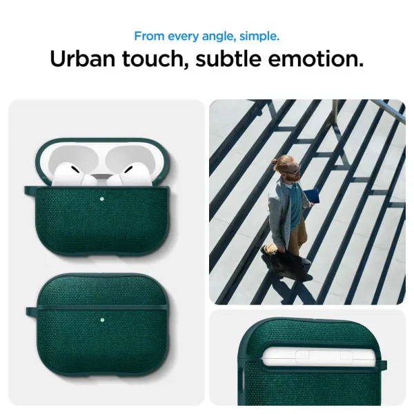 Spigen Urban Fit Midnight Green-Apple AirPods Pro 3 (ACS09831) - Image 6