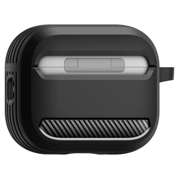 Spigen Rugged Armor Matte Black-Apple AirPods Pro 3 (ACS09822) - Image 11