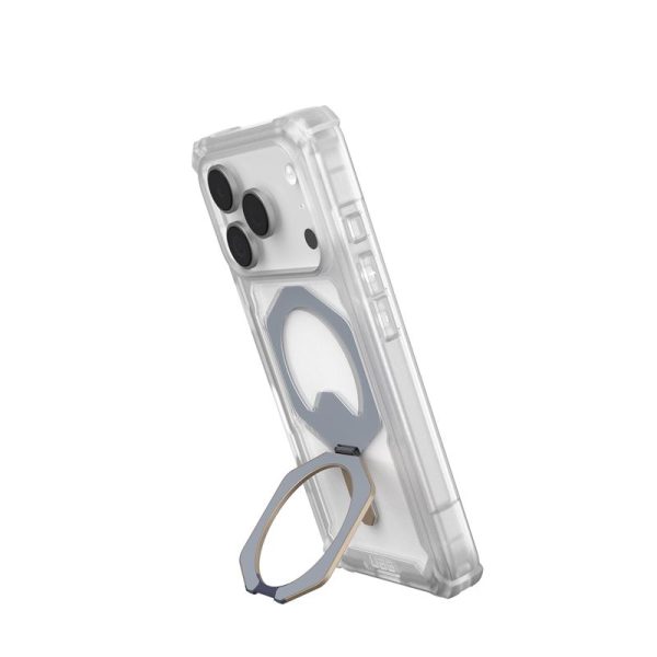 UAG Plasma XTE Magsafe Clear/Titanium-Apple iPhone 17 Pro (114527114G36) - Image 9