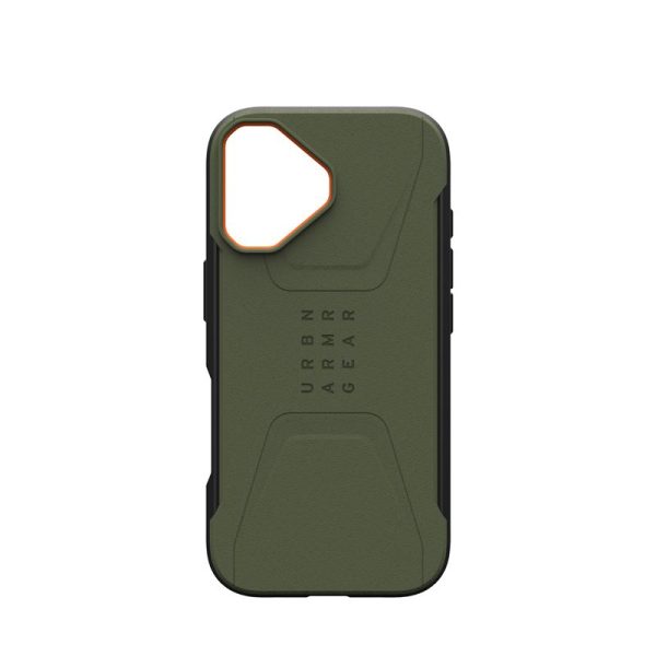 UAG Civilian Magsafe Olive/Orange-Apple iPhone 17 (114547117297) - Image 8