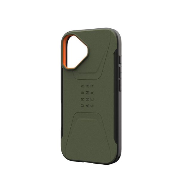 UAG Civilian Magsafe Olive/Orange-Apple iPhone 17 (114547117297) - Image 9