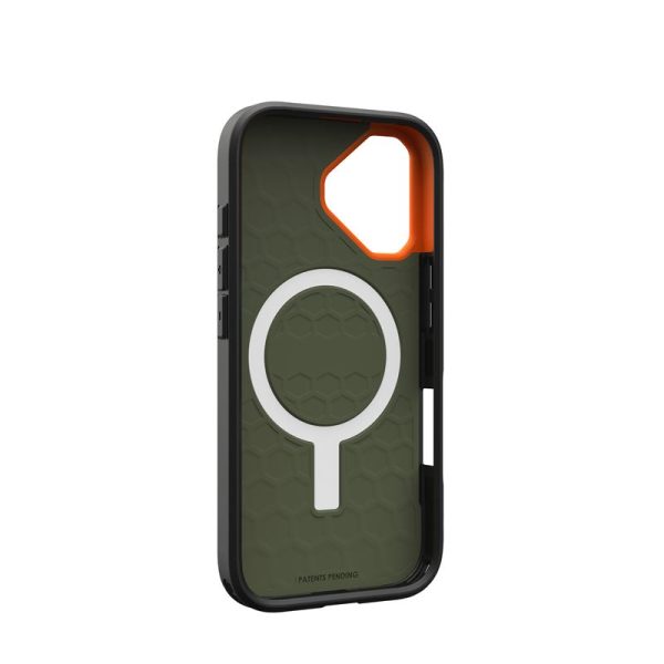 UAG Civilian Magsafe Olive/Orange-Apple iPhone 17 (114547117297) - Image 4
