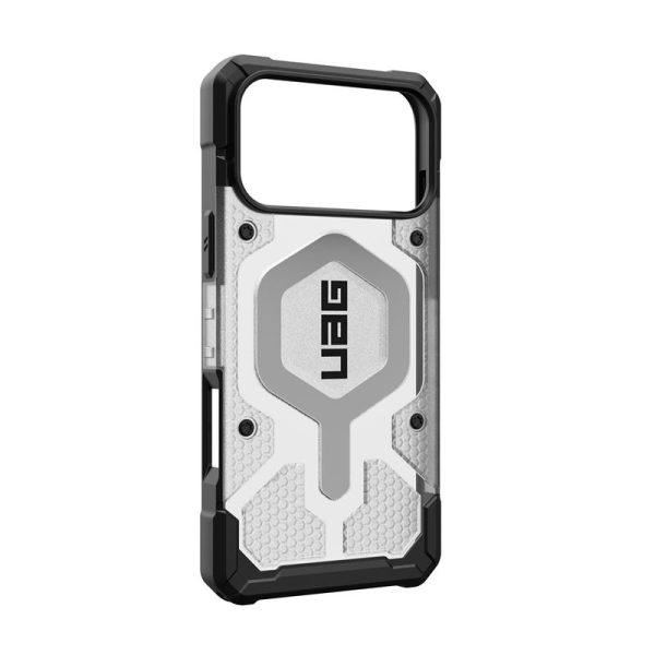 UAG Pathfinder Clear Magsafe Ice/Silver-Apple iPhone 17 Pro Max (114552114333) - Image 3
