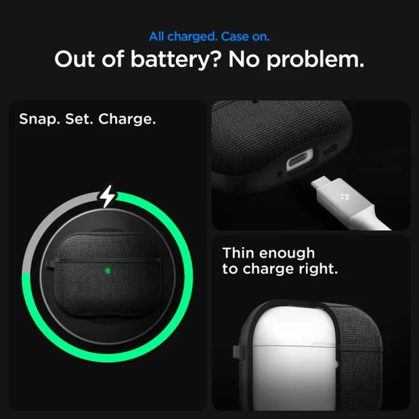 Spigen Urban Fit Black-Apple AirPods Pro 3 (ACS09830) - Image 4