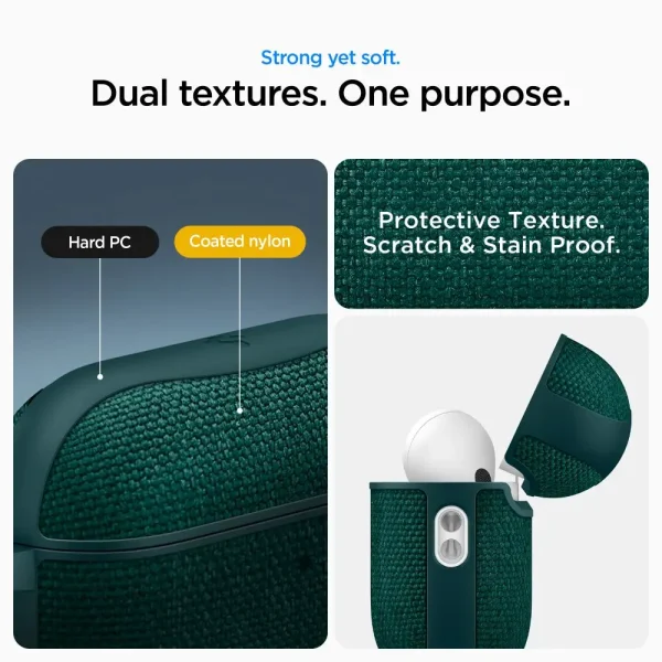Spigen Urban Fit Midnight Green-Apple AirPods Pro 3 (ACS09831) - Image 5