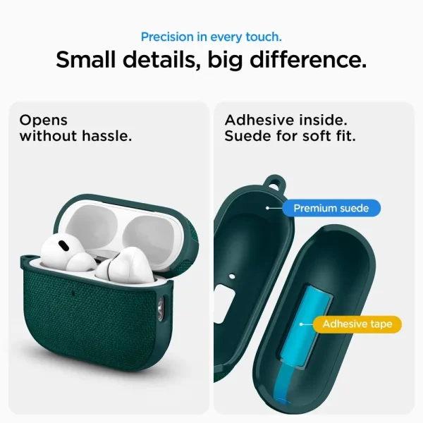 Spigen Urban Fit Midnight Green-Apple AirPods Pro 3 (ACS09831) - Image 2