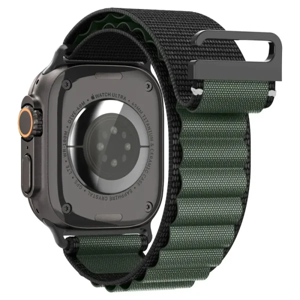 Spigen WBF1 Band Black Green-Apple Watch 44/45/46/49 mm (AMP10223) - Image 15